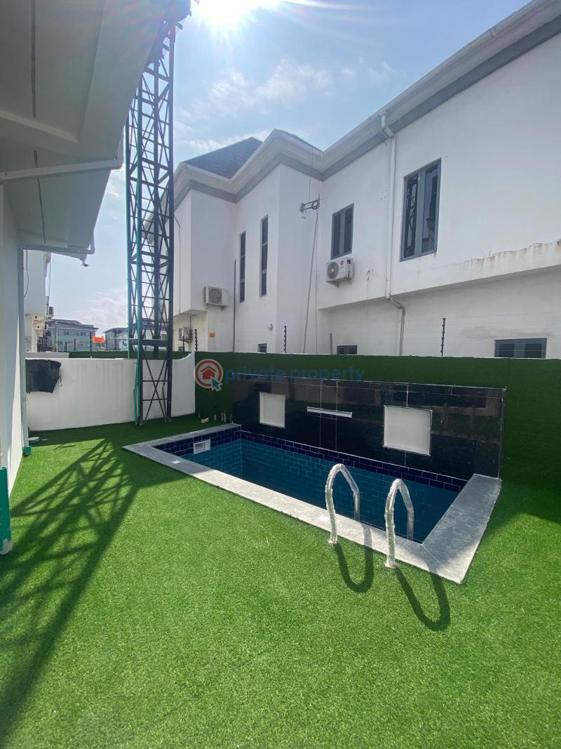 Newly built 5 bedroom fully detached house - 10 5 bedroom House For Sale Chevron Toll Gate Lekki Phase 1 Lagos - 10