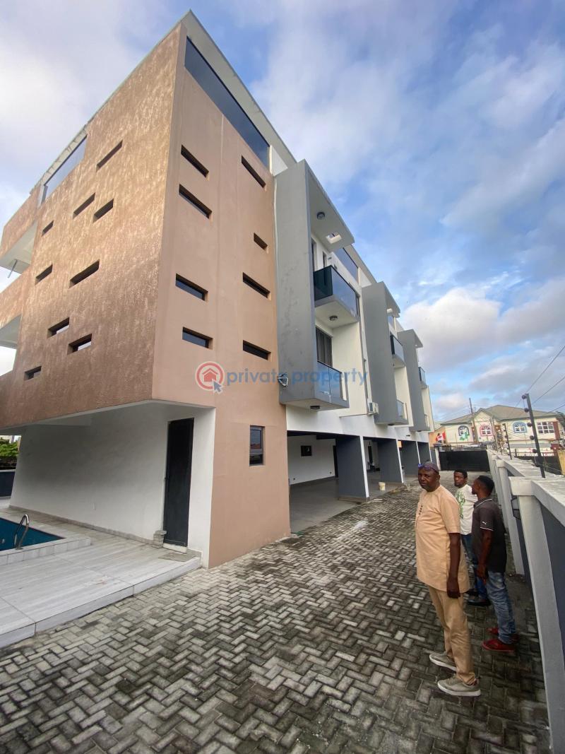 Newly built 5 bedroom terrace house - 0 5 bedroom Terraced Duplex For Sale Ajah Lekki Lagos Addo Ajah Lagos - 0