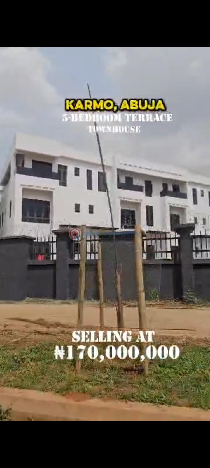 5 bedroom Terrace For Sale Karmo Abuja Phase 3  - 1