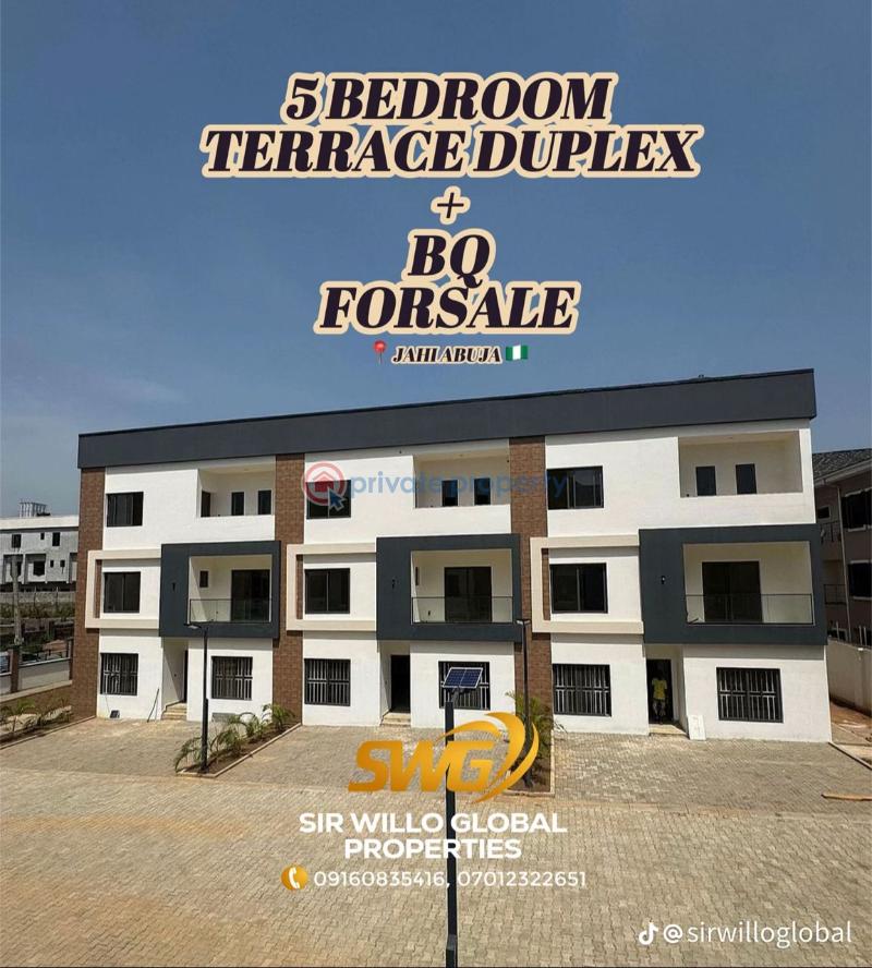 5 bedroom Terraced Duplex For Sale Jahi Gilmor District Jahi Abuja Phase 2  - 7