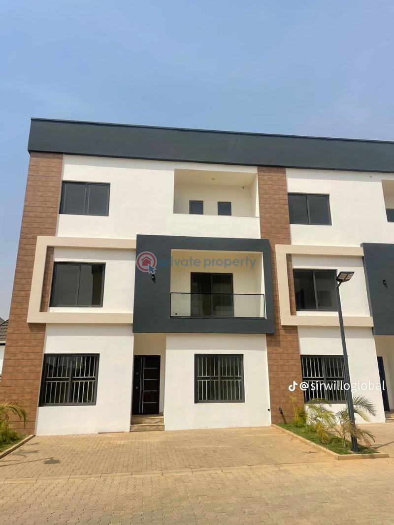 Newly built 5 bedroom terraced duplex with bq - 0 5 bedroom Terraced Duplex For Sale Jahi Gilmor District Jahi Abuja Phase 2  - 0