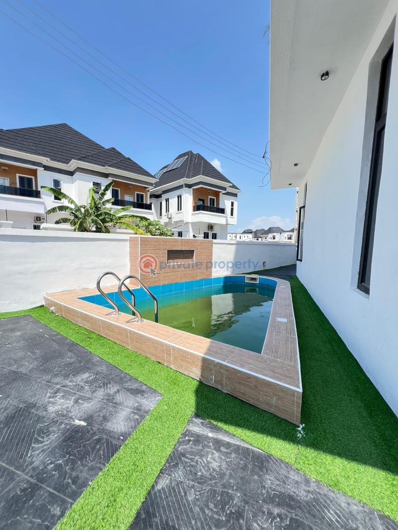 Newly built 5 detached duplex with bq and swimming pool - 5 5 bedroom Detached Duplex For Sale Orchid Lekki Lagos - 5