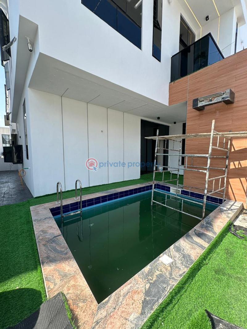 5 bedroom Detached Duplex For Sale Chevron Drive Lekki Lagos - 4
