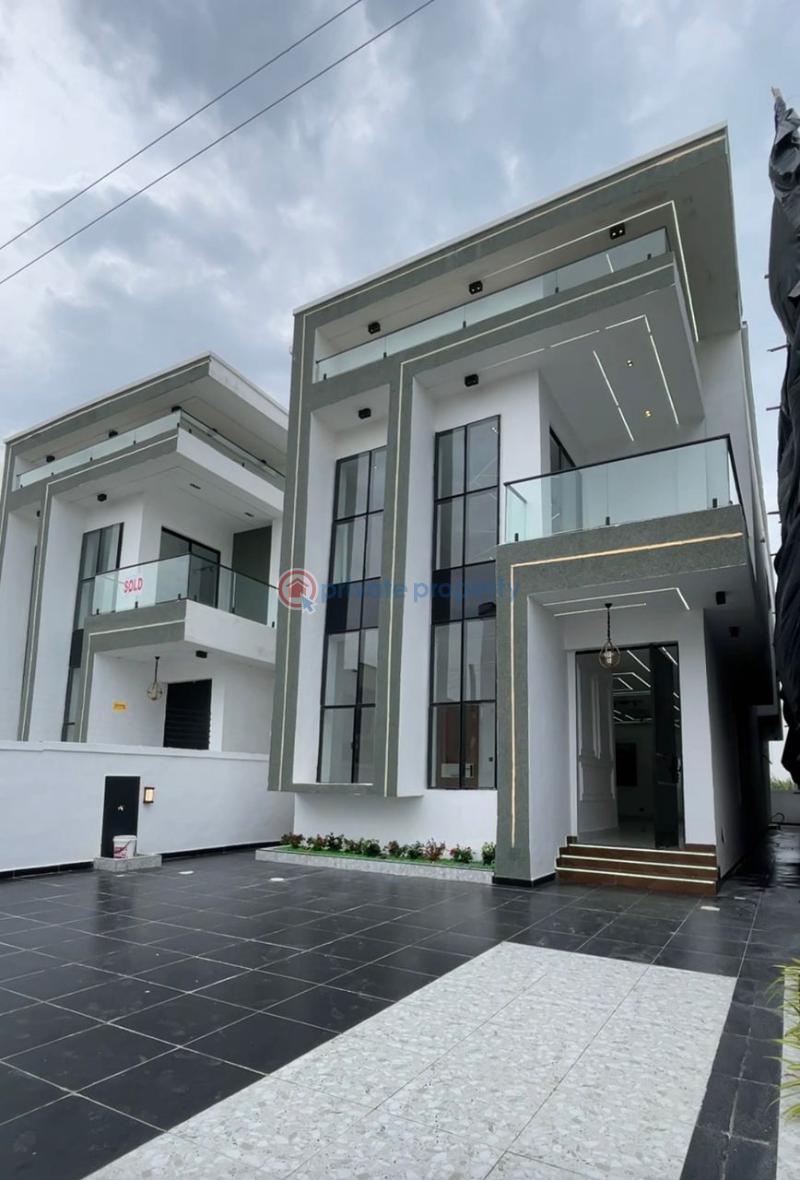 5 bedroom Detached Duplex For Sale Leki Palm City Estate Ajah Lagos - 0