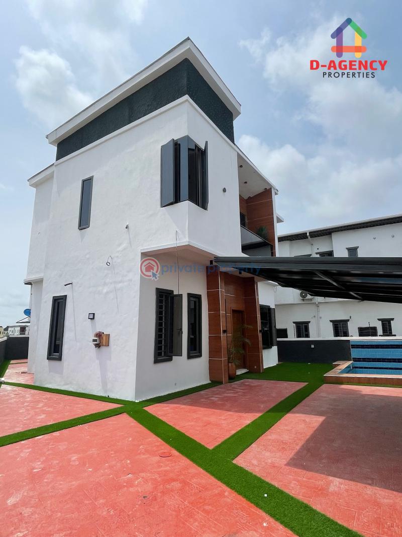 5 bedroom Terraced Duplex For Sale Ikota Lekki Lagos - 1