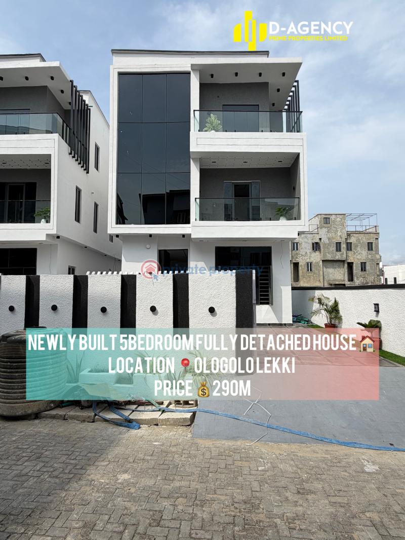 5 bedroom Detached Duplex For Sale Ologolo Lekki Lagos - 0