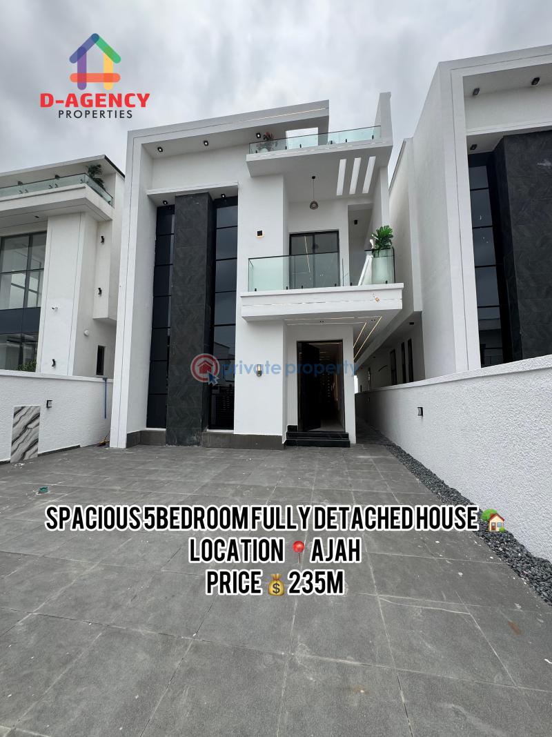 5 bedroom Detached Duplex For Sale Ajah Lagos - 1