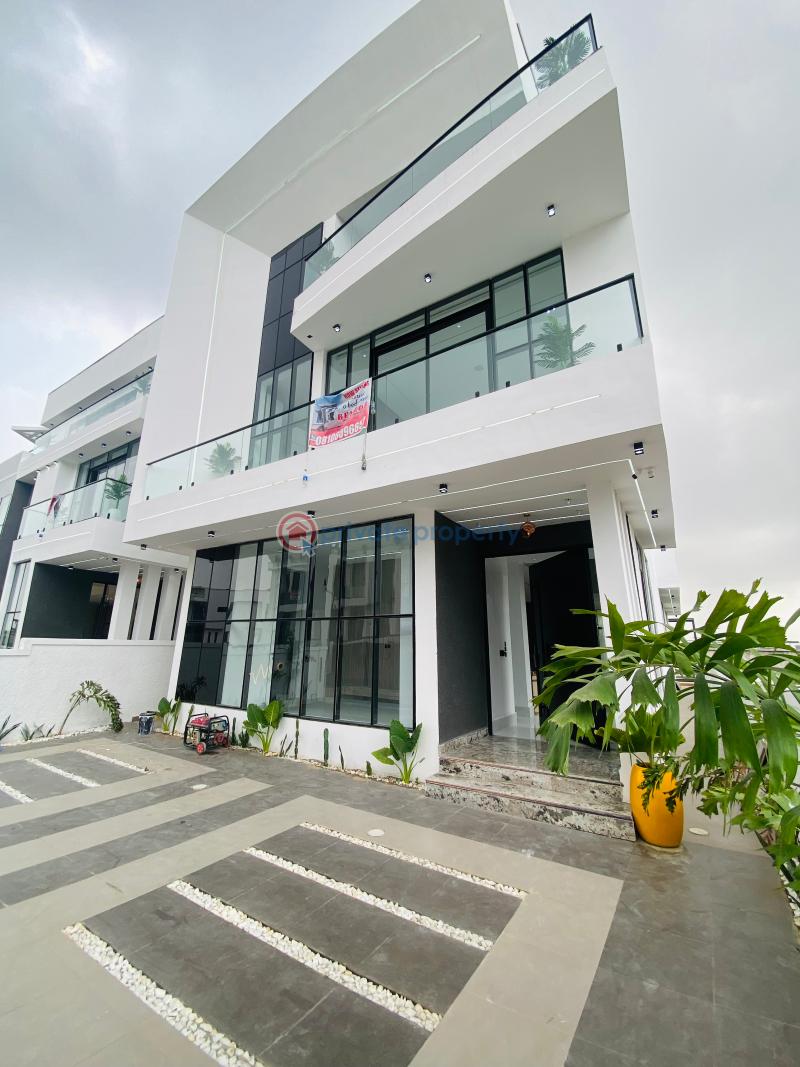 6 bedroom Detached Duplex For Sale Chevron Drive Lekki Lagos - 1