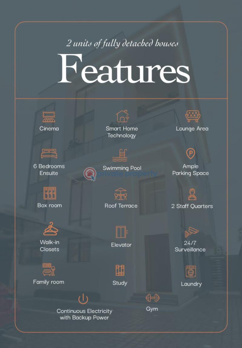 6 bedroom Detached Duplex For Sale Banana Island Ikoyi Lagos - 0