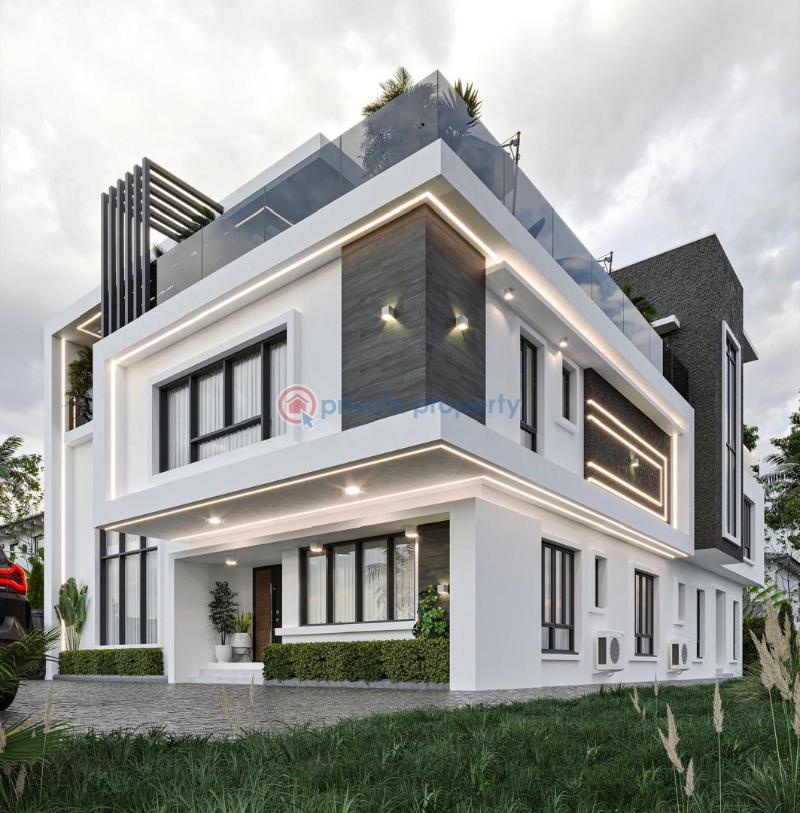 Newly built 6bedroom detached duplex with bq - 2 6 bedroom Detached Duplex For Sale Chevron Drive Lekki Lagos - 2