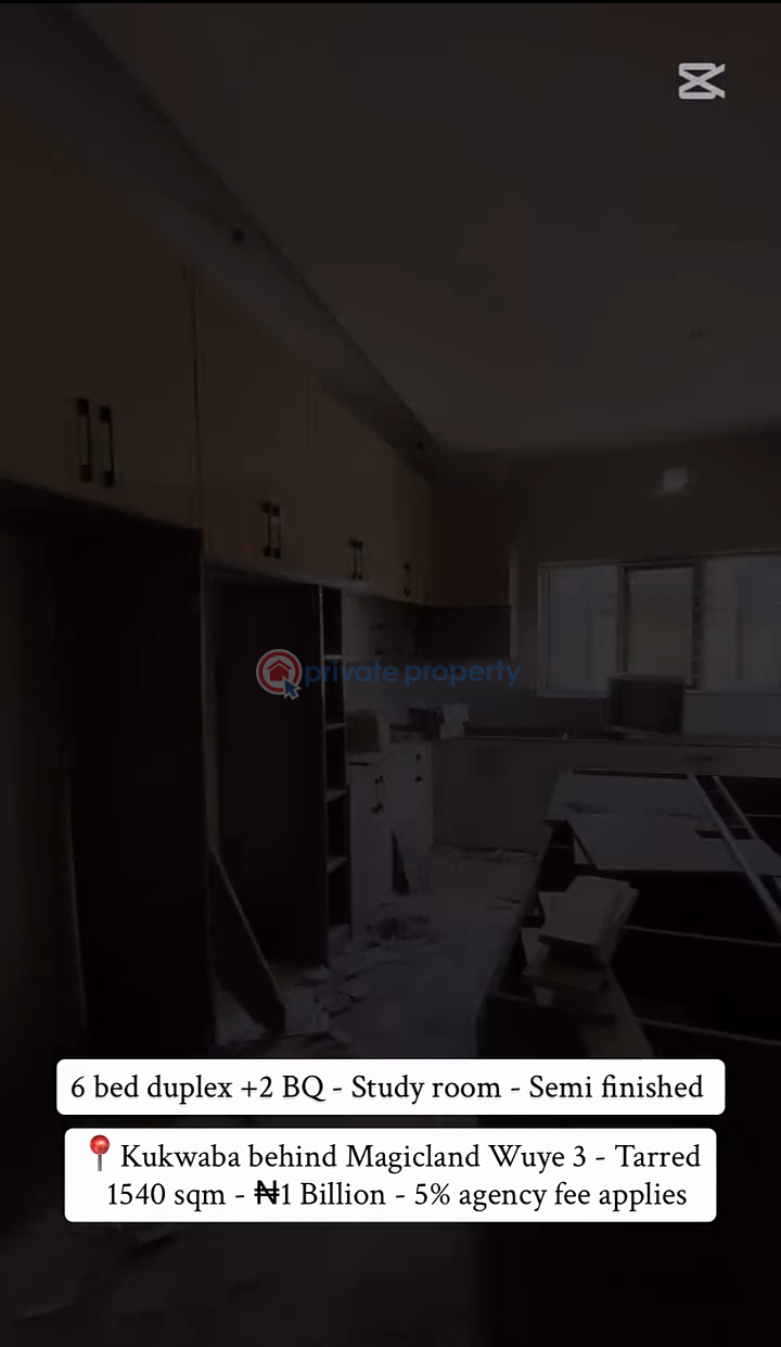 6 bedroom Duplex For Sale Kukwuaba Behind Magicland Abuja Kukwuaba Abuja Phase 2  - 2