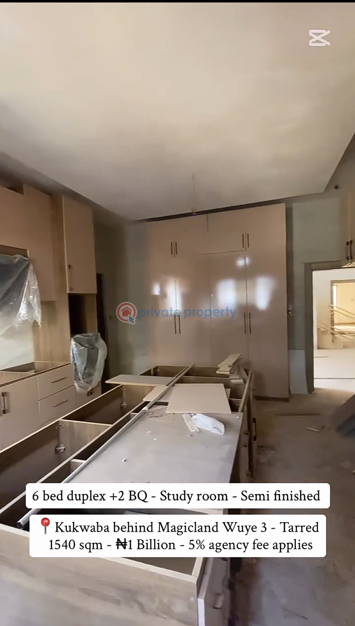 6 bedroom Duplex For Sale Kukwuaba Behind Magicland Abuja Kukwuaba Abuja Phase 2  - 1