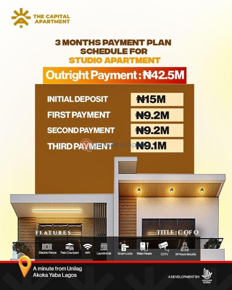 Studio Apartment For Sale Yaba Lagos - 4