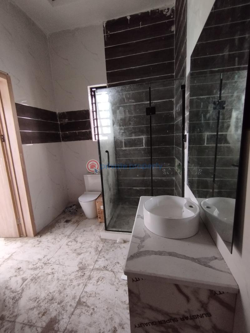Newly built almost completed 4bed semidetached duplex with bq for rent chevron lekki - 13 4 bedroom Semi detached Duplex For Rent Estate Lekki Lagos - 13