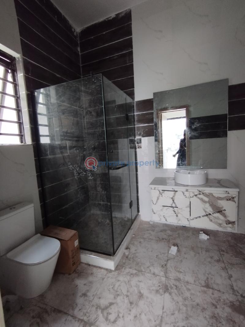 Newly built almost completed 4bed semidetached duplex with bq for rent chevron lekki - 12 4 bedroom Semi detached Duplex For Rent Estate Lekki Lagos - 12