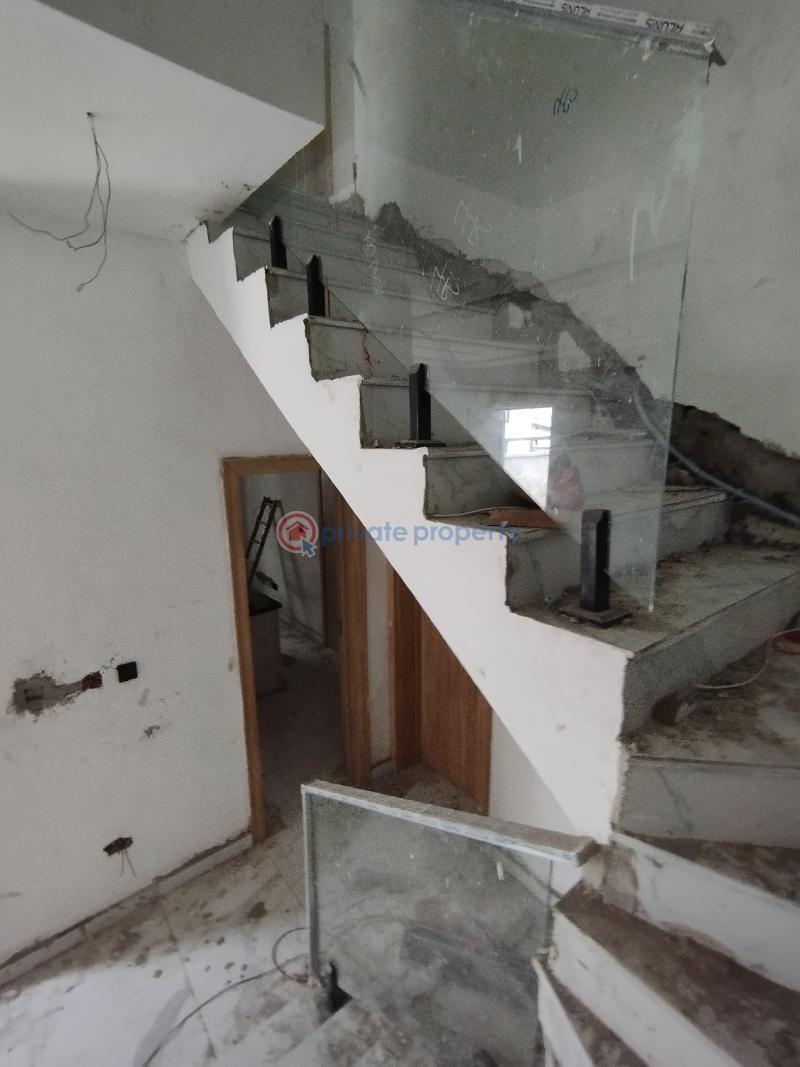 Newly built almost completed 4bed semidetached duplex with bq for rent chevron lekki - 4 4 bedroom Semi detached Duplex For Rent Estate Lekki Lagos - 4