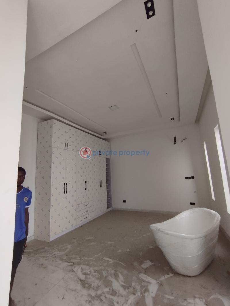 Newly built almost completed 4bed semidetached duplex with bq for rent chevron lekki - 16 4 bedroom Semi detached Duplex For Rent Estate Lekki Lagos - 16