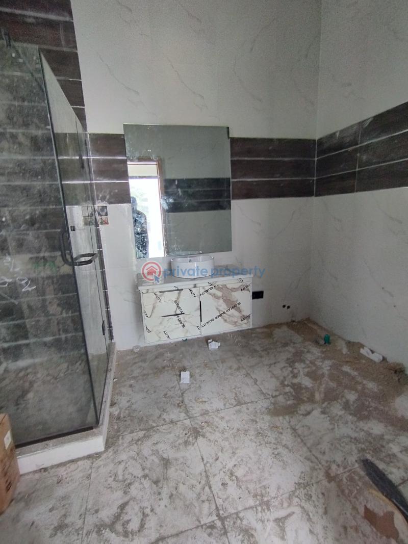 Newly built almost completed 4bed semidetached duplex with bq for rent chevron lekki - 14 4 bedroom Semi detached Duplex For Rent Estate Lekki Lagos - 14