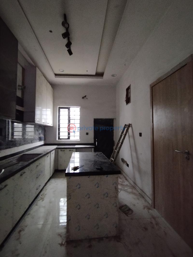 Newly built almost completed 4bed semidetached duplex with bq for rent chevron lekki - 10 4 bedroom Semi detached Duplex For Rent Estate Lekki Lagos - 10