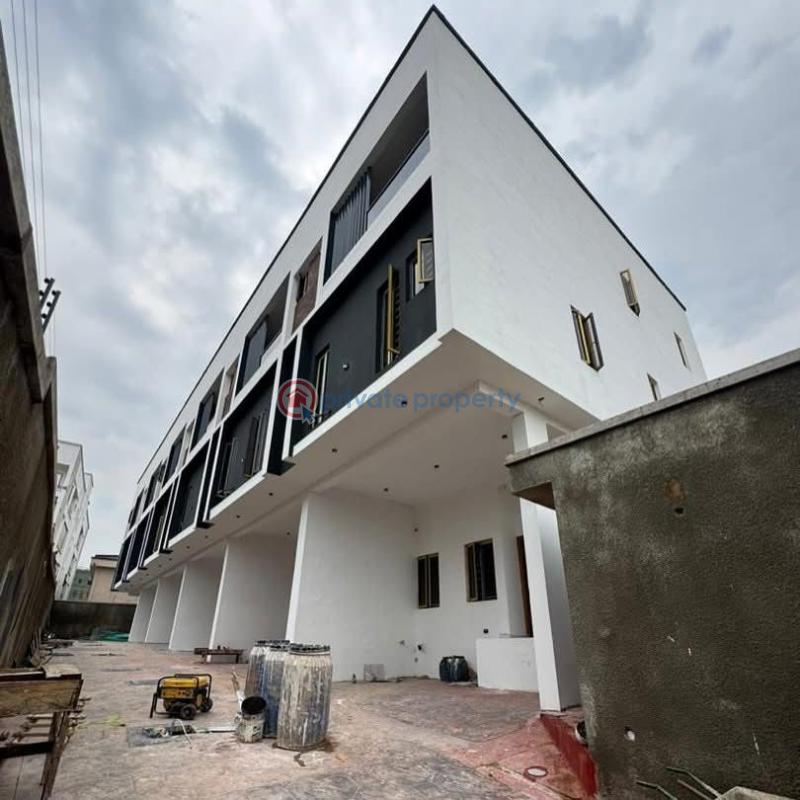 Newly built & well finished 4bedroom duplex - 3 4 bedroom Terraced Duplex For Sale Maryland Lagos - 3