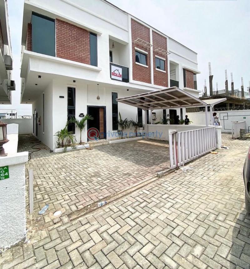 4 bedroom Semi detached Duplex For Rent Nice Estate In Orchid Lekki Expressway Lagos - 0