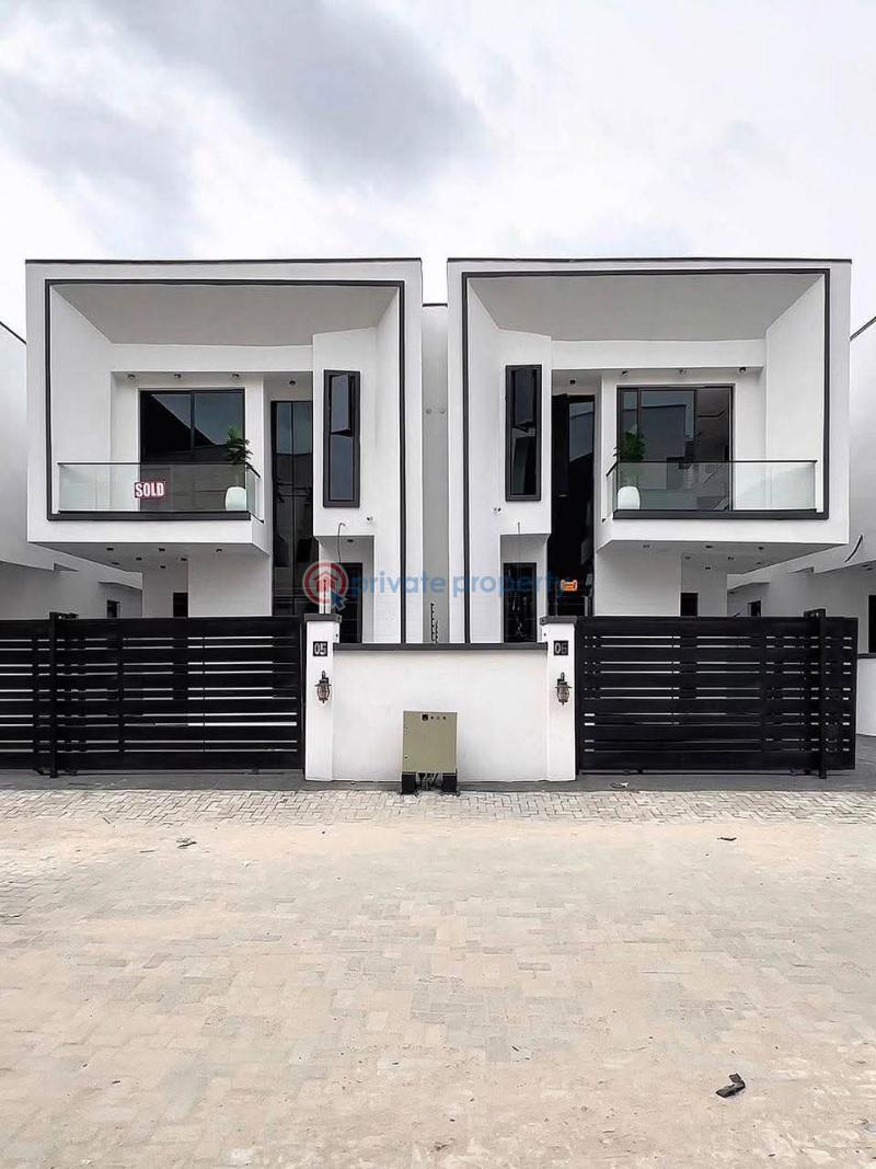 Newly built and spacious 4 bedroom semidetached duplex - 0 4 bedroom Semi detached Duplex For Rent Ilasan Lekki Lagos - 0