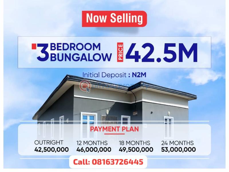 Bungalow For Sale Diana Court & Elizabeth Court Mowe Ogun area  - 2