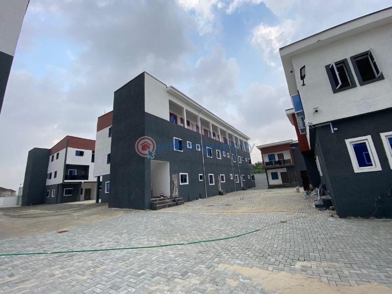 Newly built estate of 28 units 2/4bedrooms at sangotedo ajah - 6 4 bedroom Terraced Duplex For Sale Sangotedo Ajah Lagos - 6