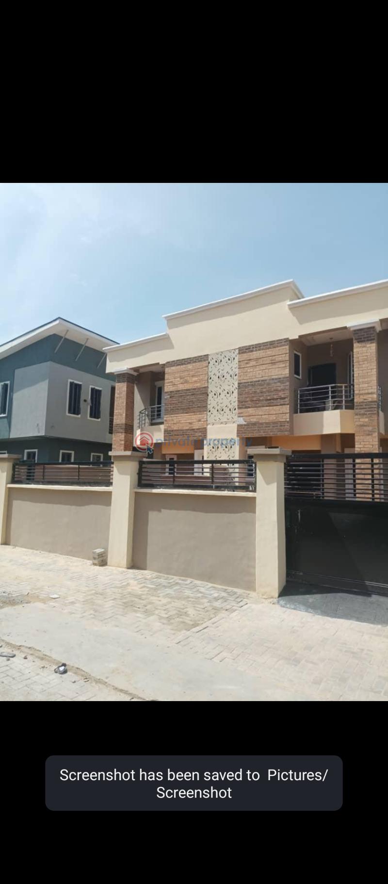 Newly built executive 2 units of 4 bedroom duplex semi detached, all rooms ensuite 4 bedroom Duplex For Sale Ire Akari Isolo Lagos