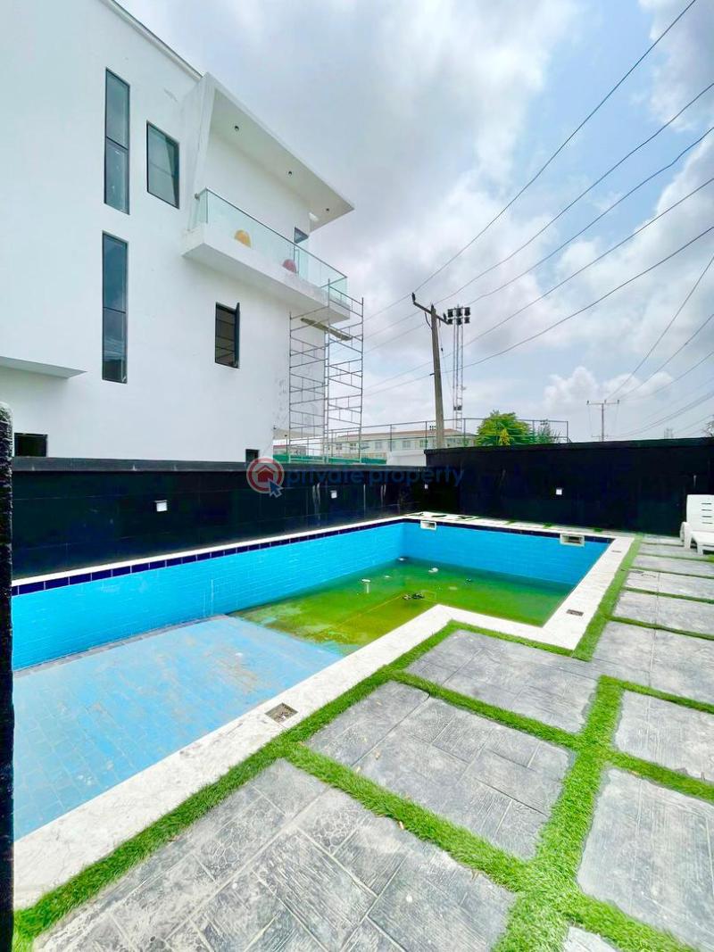 Newly built fully serviced 4 bedroom terrace duplex with bq - 11 4 bedroom Terraced Duplex For Rent Ikate Elegushi Lekki Lagos - 11