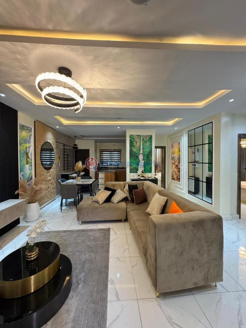 3 bedroom Block Of Flats For Sale Newly Built Furnished 3 Bedroom Apartment Surulere Lagos - 2