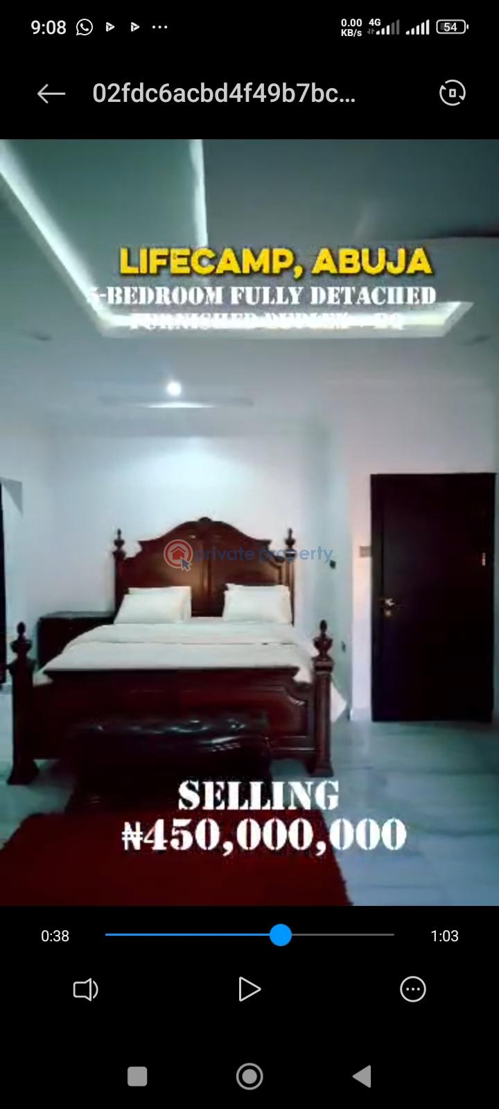 5 bedroom Detached Duplex For Sale Life Camp Abuja Phase 3  - 5