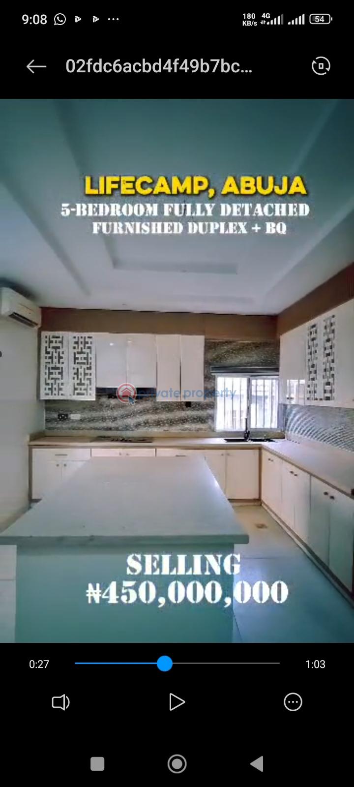 5 bedroom Detached Duplex For Sale Life Camp Abuja Phase 3  - 3