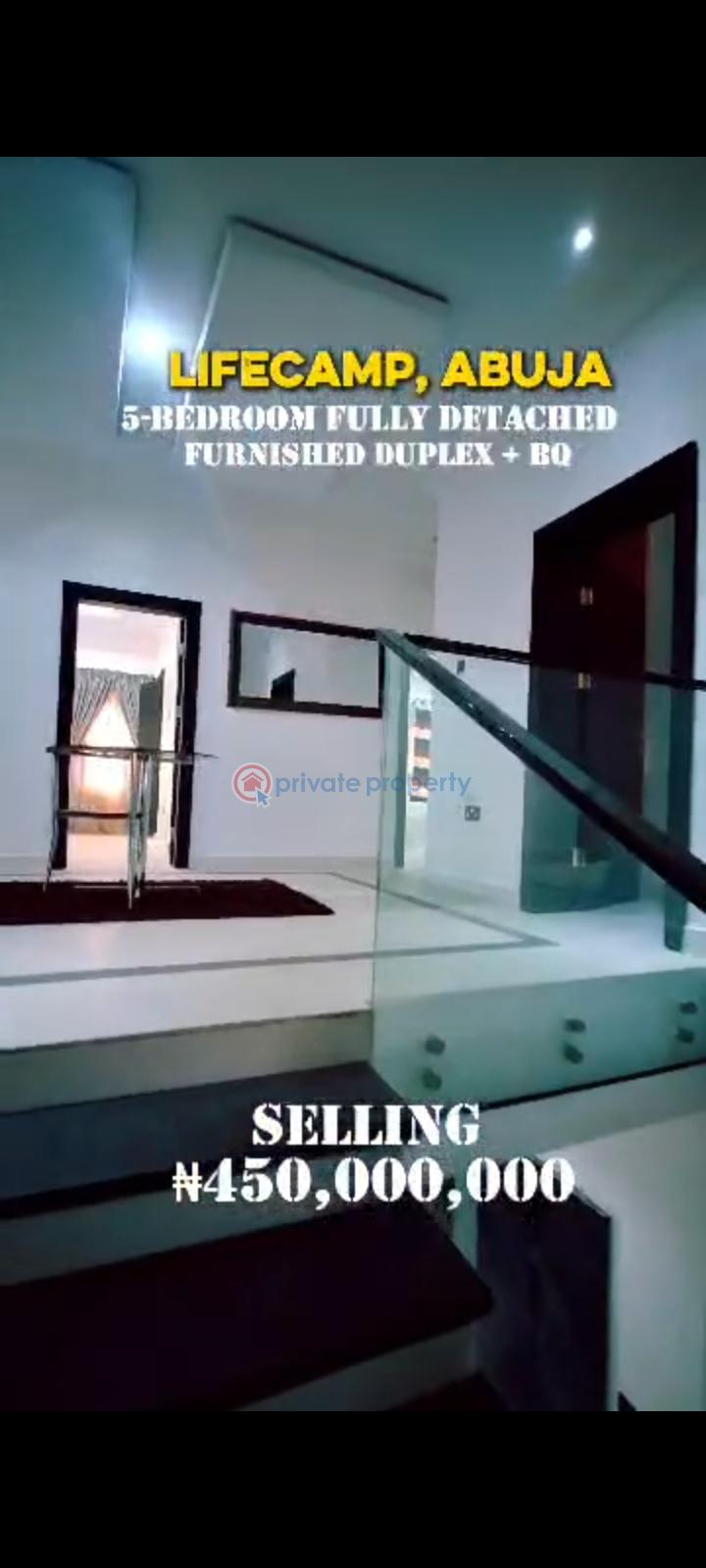 5 bedroom Detached Duplex For Sale Life Camp Abuja Phase 3  - 4