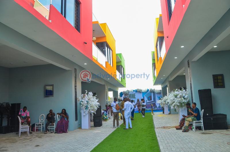 3 bedroom Terraced Duplex For Rent Olufemi Onanuga, Off Mobil Road Lekki Lagos - 0
