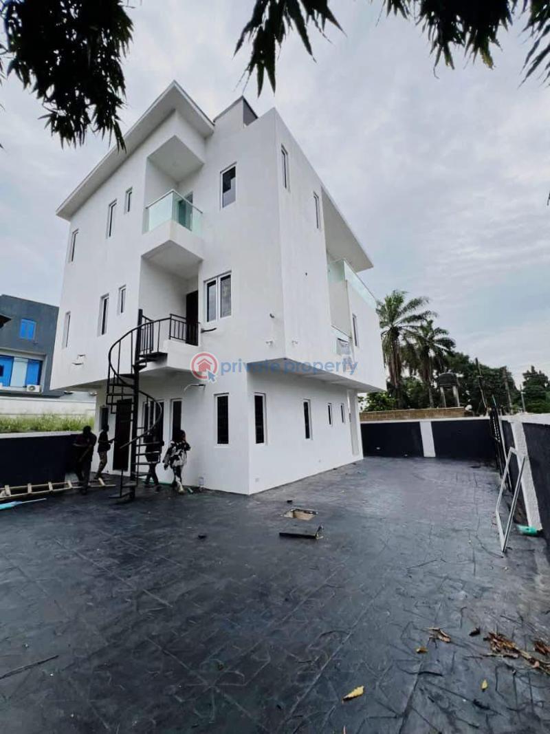 Newly built luxury 5 bedrooms fully detached duplex with bq 5 bedroom Detached Duplex For Sale Adeniyi Jones Ikeja Lagos