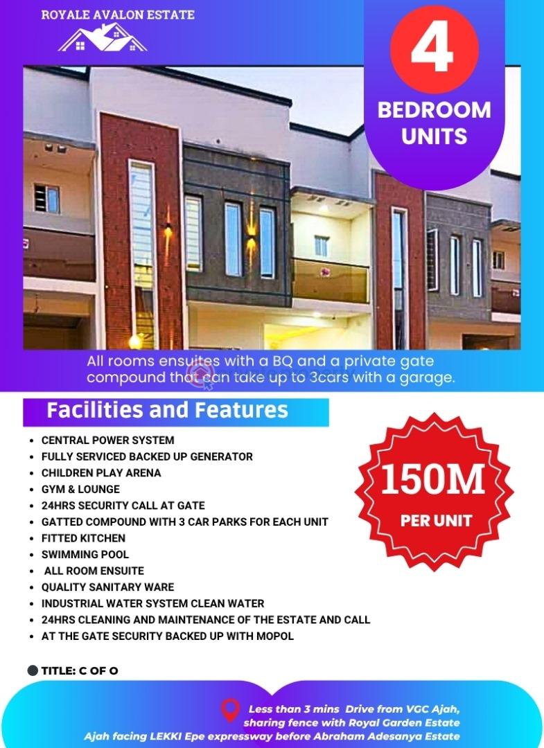 4 bedroom Duplex For Sale Ikate Elegushi Lekki Lagos - 0