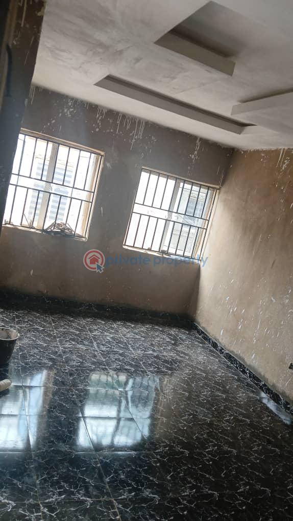 Newly built room and palour self contain at olosun close to main road all round pop tiles running water fence - 3 1 bedroom Mini Flat For Rent Olosun Off Olakunle Traffic Light, Apata Apata Ibadan Oyo - 3