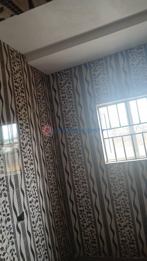 Newly built room and palour self contain at olosun close to main road all round pop tiles running water fence - 4 1 bedroom Mini Flat For Rent Olosun Off Olakunle Traffic Light, Apata Apata Ibadan Oyo - 4
