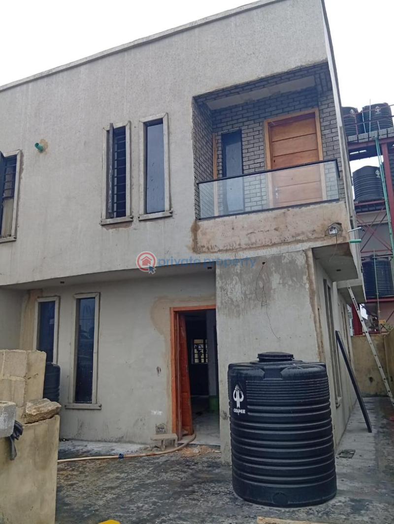 4 bedroom Semi detached Duplex For Sale In Private Estate, Ago Palace Ago Palace Isolo Lagos - 0