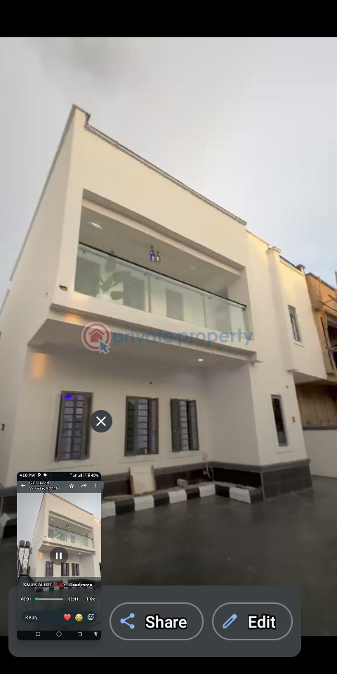 4 bedroom Semi detached Duplex For Sale In An Estate Along Von Road, Airport Road, Lugbe, Abuja Lugbe Abuja Phase 4  - 0
