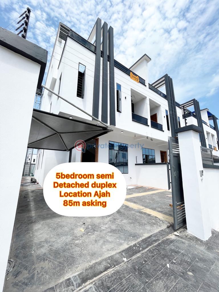 For sale 5 bedroom Duplex Sunshine Garden Estate Behind Blenco