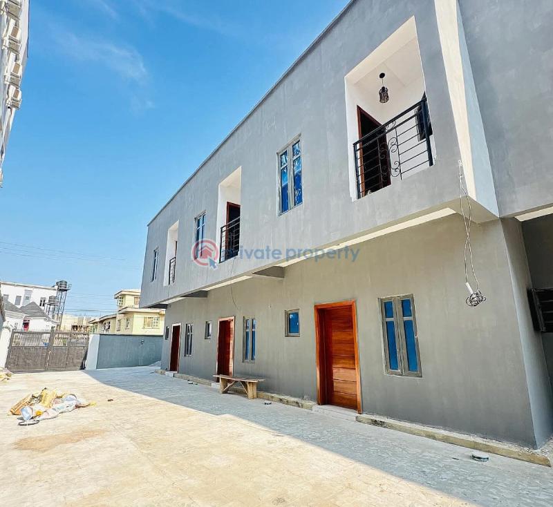 Newly  built two bedroom terrace - 1 2 bedroom Terraced Duplex For Rent Ologolo Lekki Lagos - 1