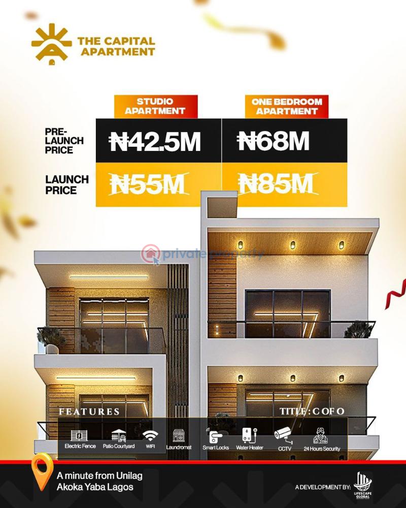 Studio Apartment For Sale Yaba Lagos - 0