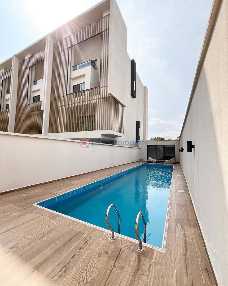Newly built waterfront 5-bedroom terrace triplex with 2 bq - 0 5 bedroom Terrace For Rent Banana Island Ikoyi Lagos - 0