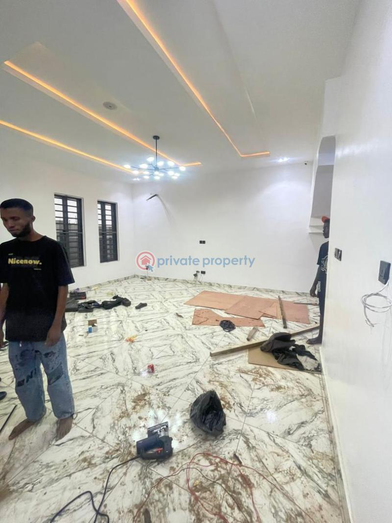 Newly constructed studio apartment with open plan kitchen - 1 1 bedroom Studio Apartment For Rent After Roundabout Orchid Road Lekki Lagos - 1