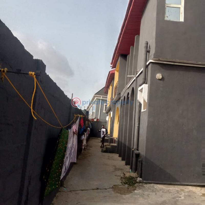 Block Of Flats For Sale Off Akesan/araromi Bus Stop, Lasu Isheri Road, Lagos State. Behind Sabola Petrol Station And Abanet Hotel. Igando Ikotun/Igando Lagos