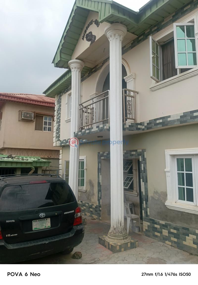 Newly refurbished 3bed - 0 3 bedroom Block Of Flats For Rent Hilltop Estate Aboru Iyana Ipaja Road Lagos Iyana Ipaja Lagos - 0