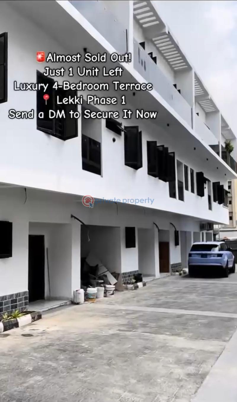 4 bedroom Terraced Duplex For Sale Off Freedom Way Lekki Phase 1 Lagos - 0