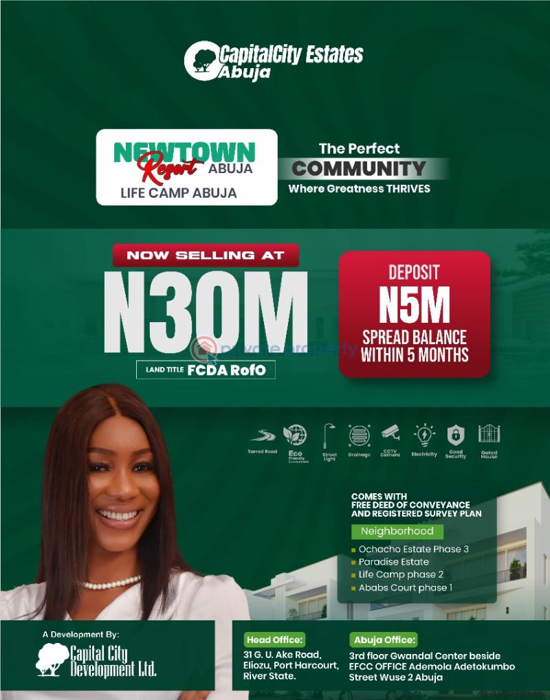 Residential Land For Sale Life Camp Abuja Abuja Phase 1 